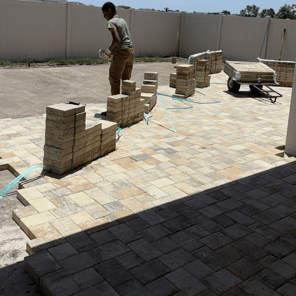 Paver Installation Project