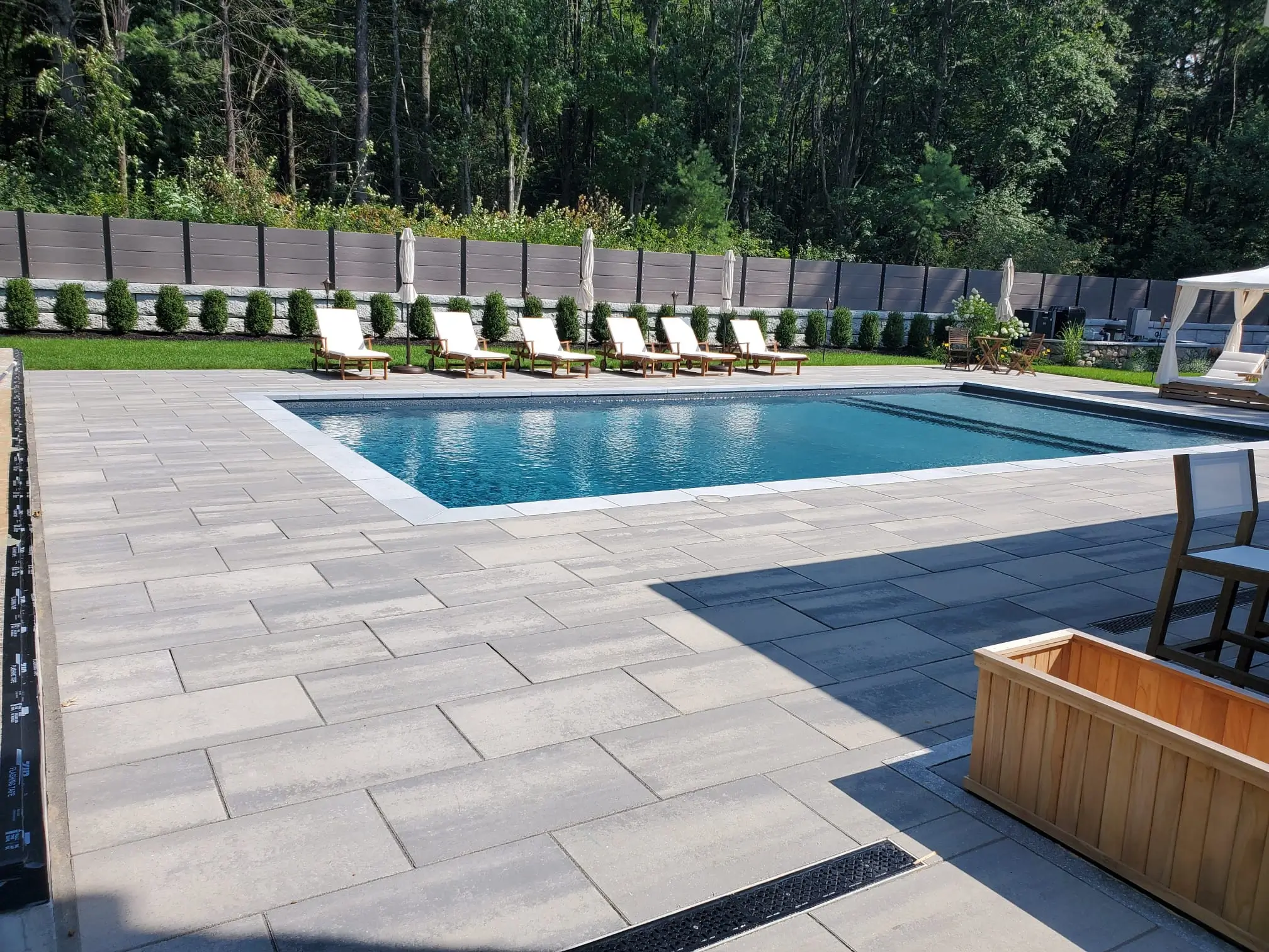 Landscaping and construction project