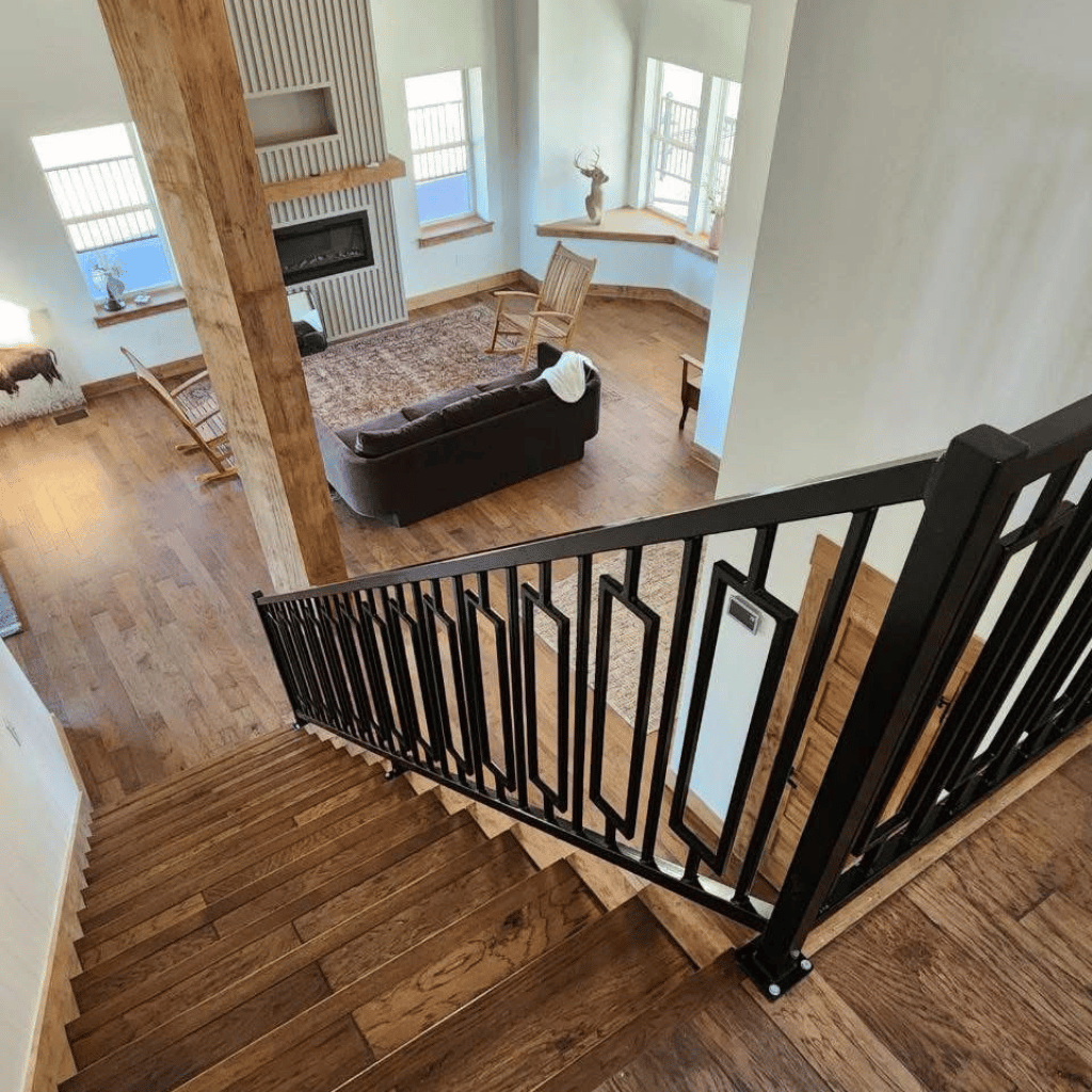 Fabricação de metal sob medida - Corrimão