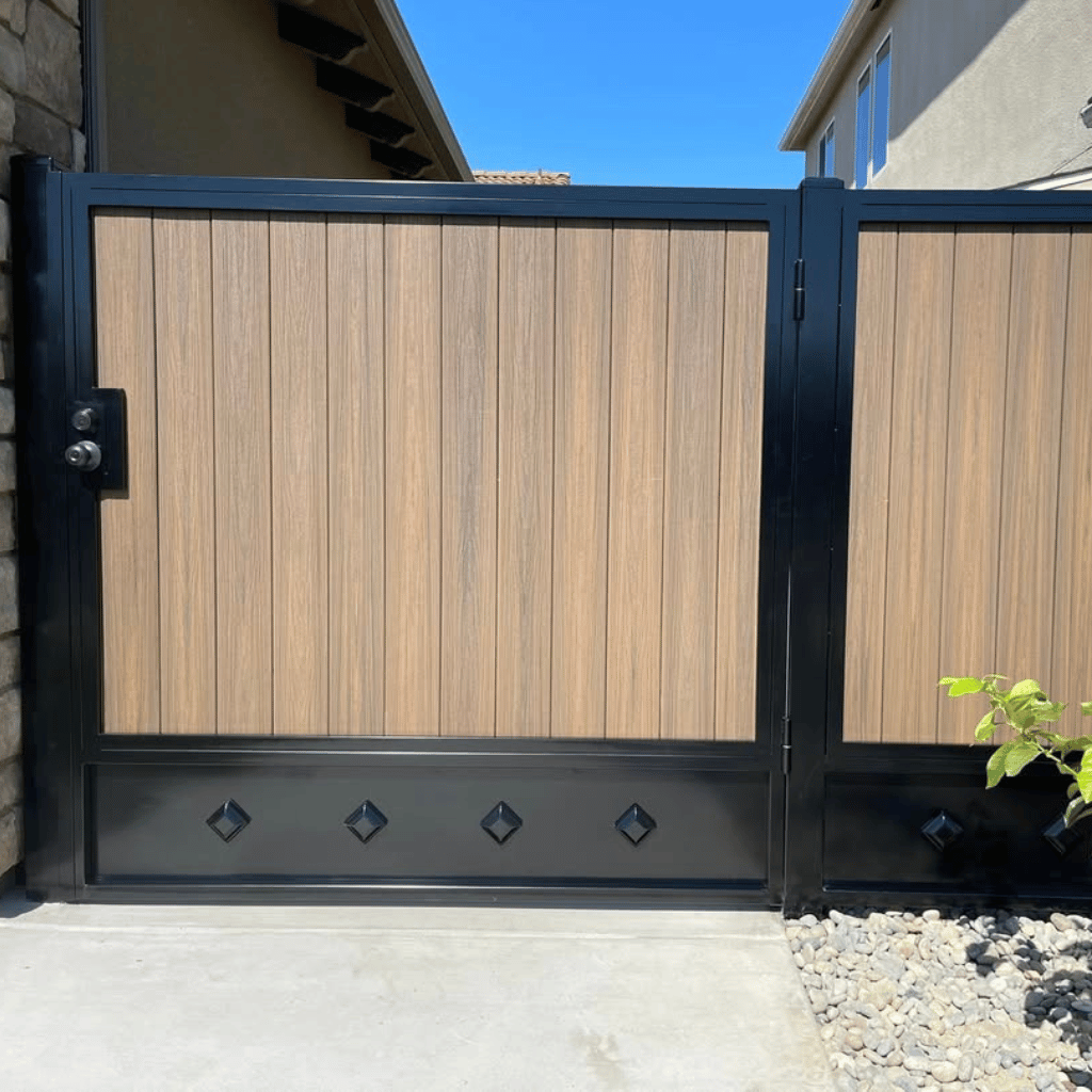 Custom Metal Handrail Installation