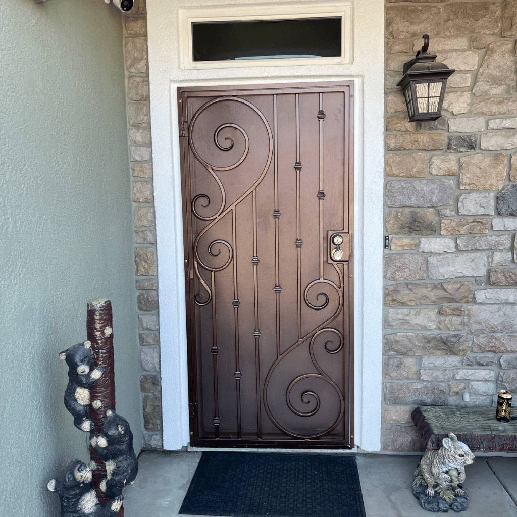 Estrutura de suporte metálica para telhado