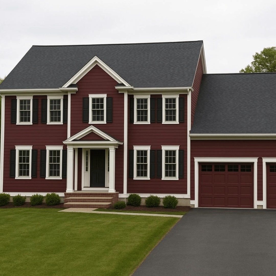 Close-up of painter applying paint