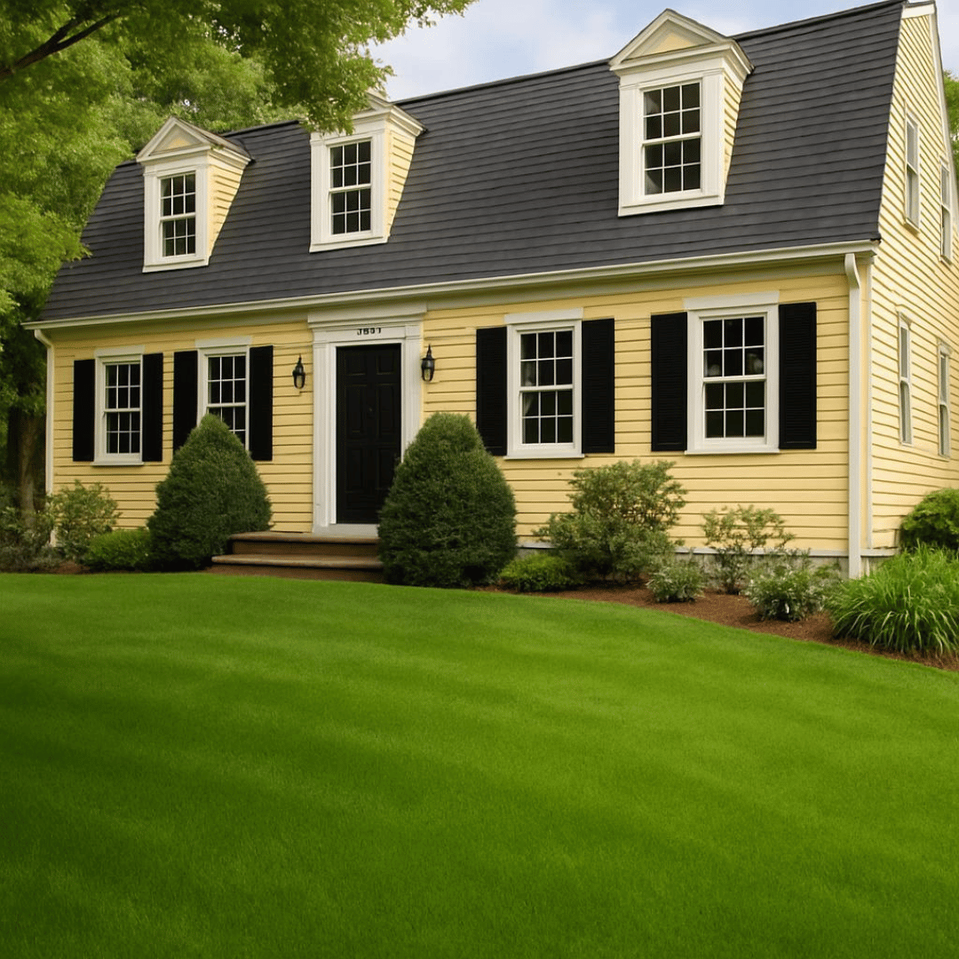 Commercial building exterior painting